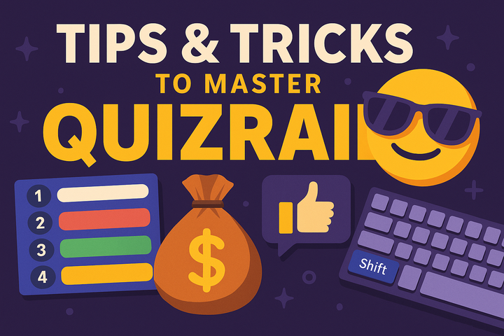 🧠 Tips & Tricks to Master QuizRaid